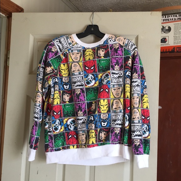 Marvel Sweatshirt - Picture 1 of 2